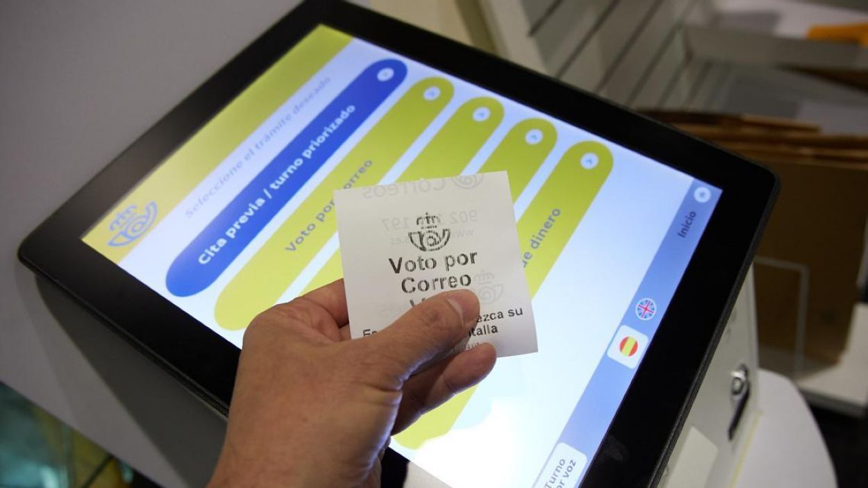 Correus obrirà aquest dissabte per facilitar el vot per correu