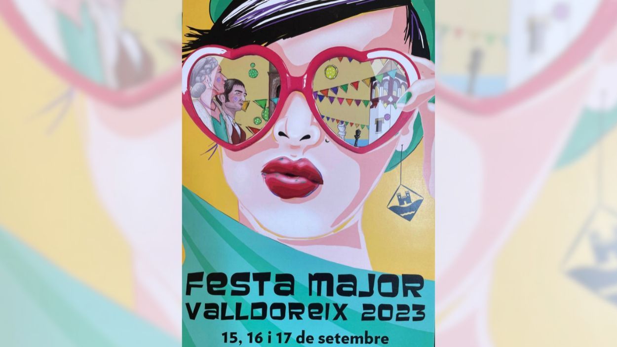 Aquest és el cartell de la Festa Major de Valldoreix