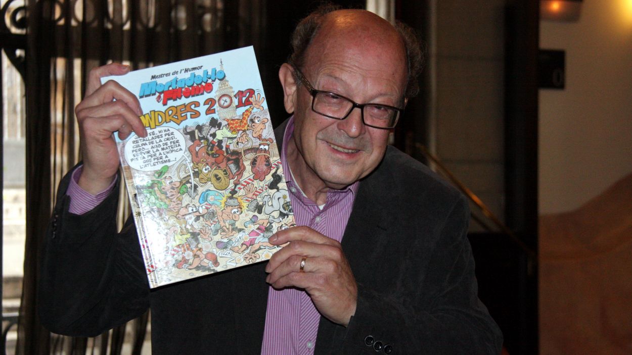 Com va ser la visita de Francisco Ibáñez al Museu del Còmic de Sant Cugat?