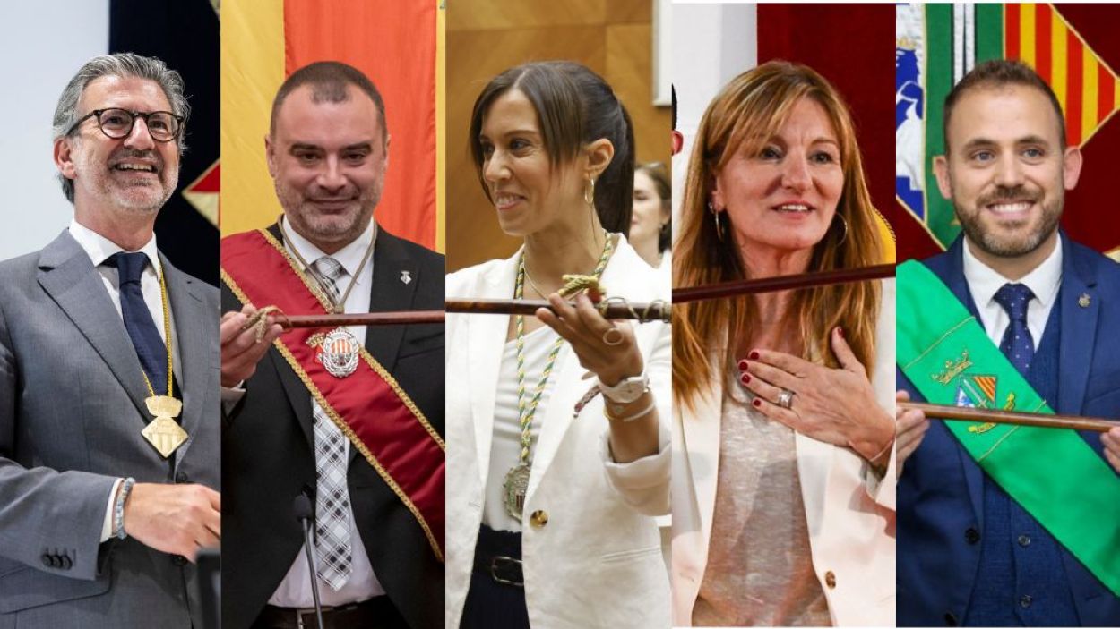 L'alcalde i els regidors del govern de Sant Cugat, els millors pagats de la comarca