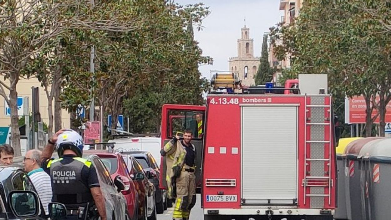 Resolta una fuita de gas a l'avinguda de Cerdanyola