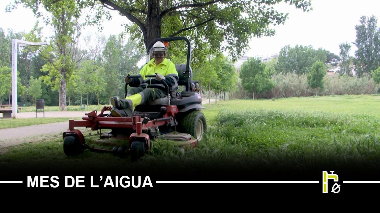 L'adaptació al reg de degoteig dels jardiners de Sant Cugat