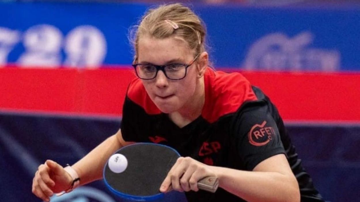 Sofia Carro, de Sant Cugat als campionats europeus sub-13 de tennis taula