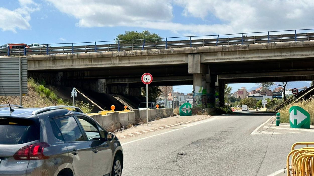 La reurbanització de la connexió Rubí-Sant Cugat sota l'AP-7 arrenca amb canvis de trànsit