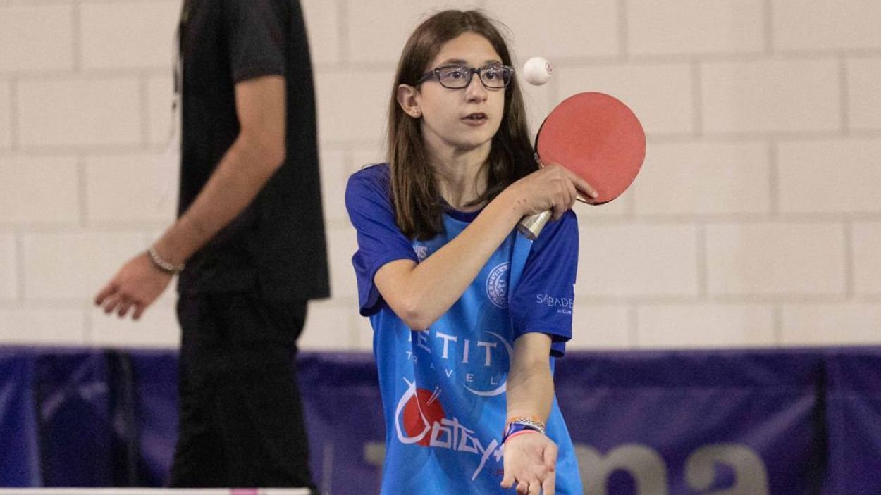 La santcugatenca Ariadna Ardèvol, cap a Múrcia per impulsar el tennis taula adaptat espanyol