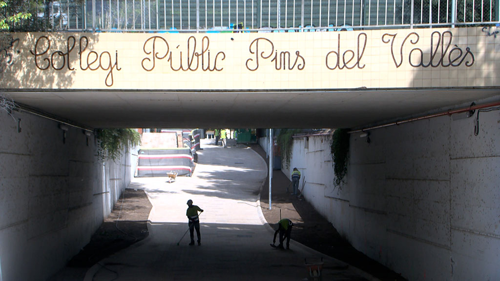 400.000 euros per millorar l'escola Pins del Vallès