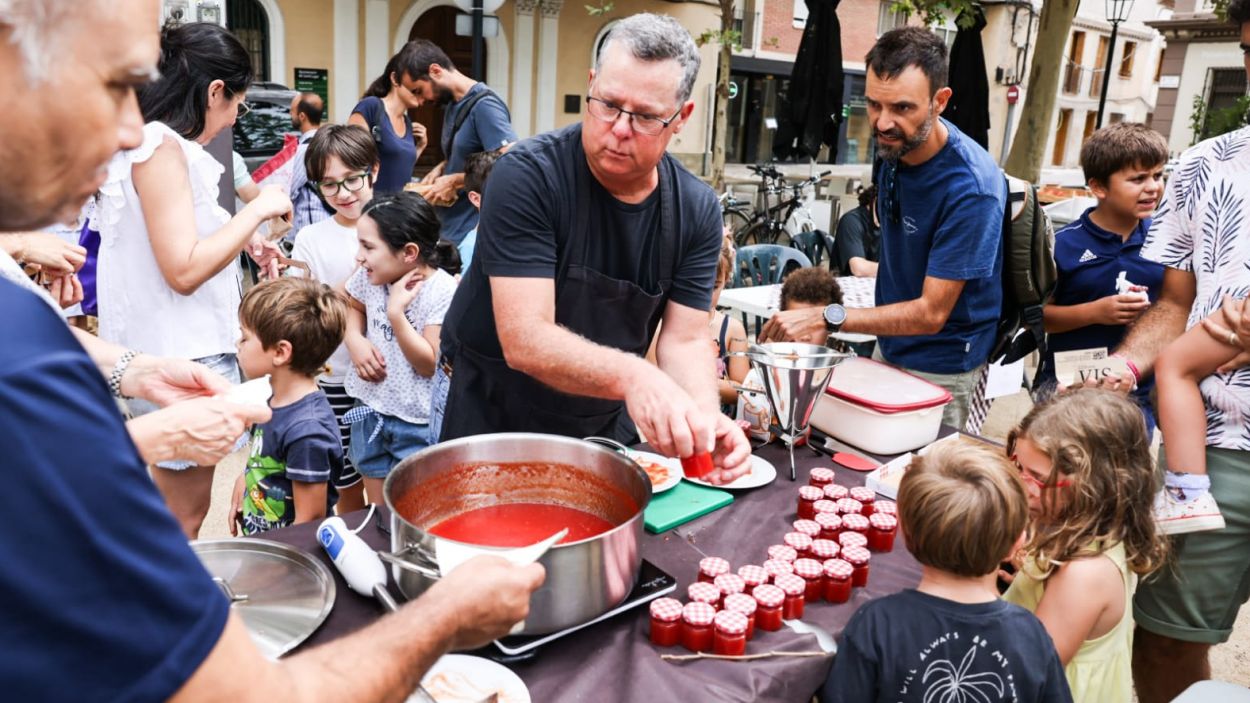 El tomàquet mandó; escàs, de casa i molt gustós