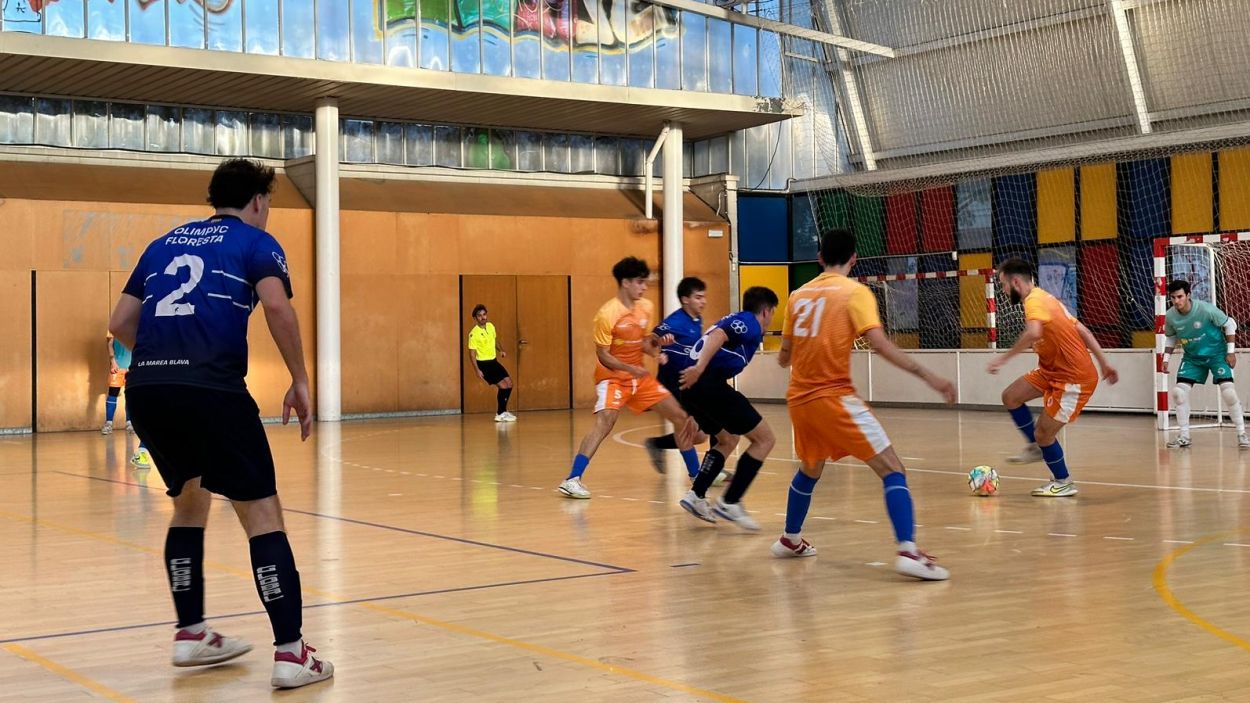 L'Olimpyc Floresta perd contra el CN Sabadell i s'acomiada del somni de la Copa del Rei de futbol sala
