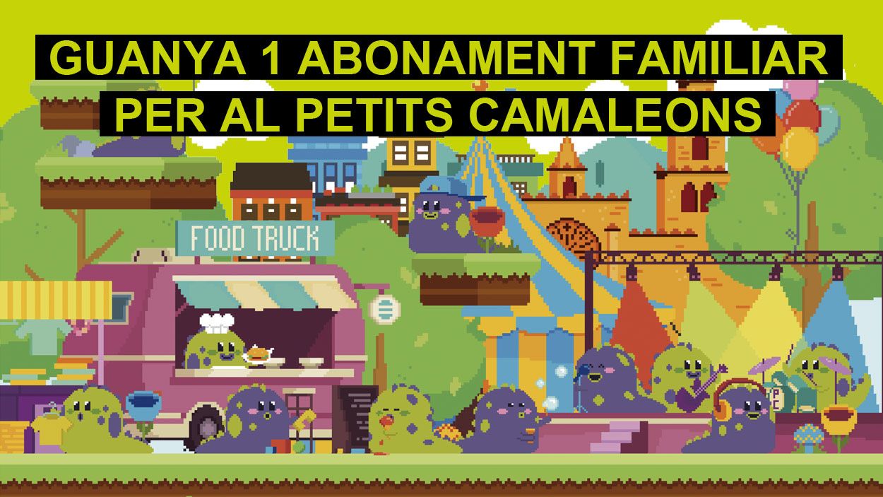 Guanya un abonament familiar per al festival Petits Camaleons