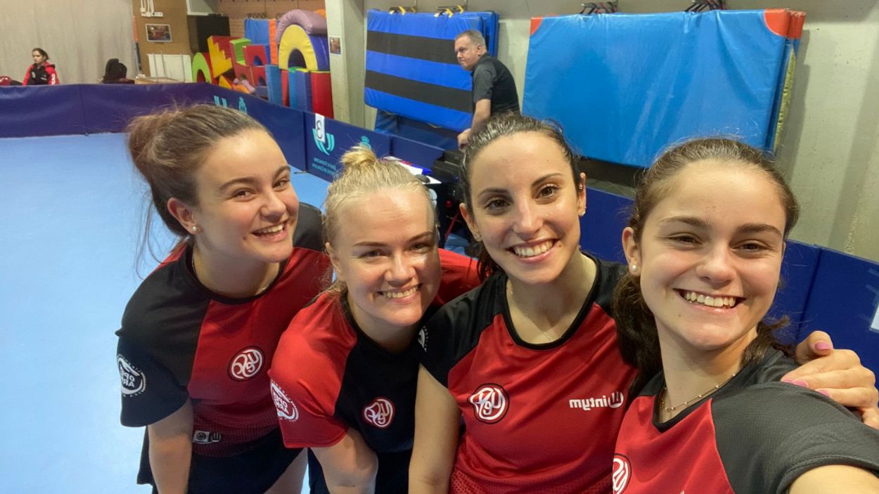 Una renovada UESC de tenis taula debuta diumenge a la pista del Jaén a Superdivisió