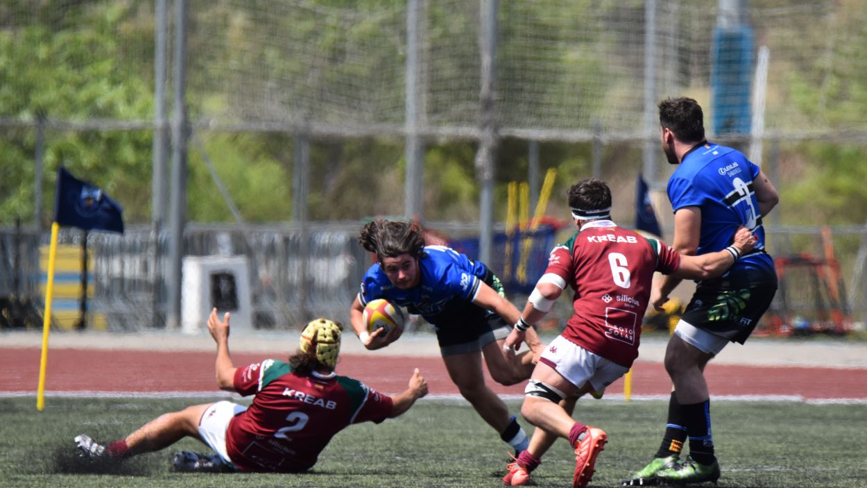 El Rugby Sant Cugat suma el primer triomf de la temporada al camp del CAU València