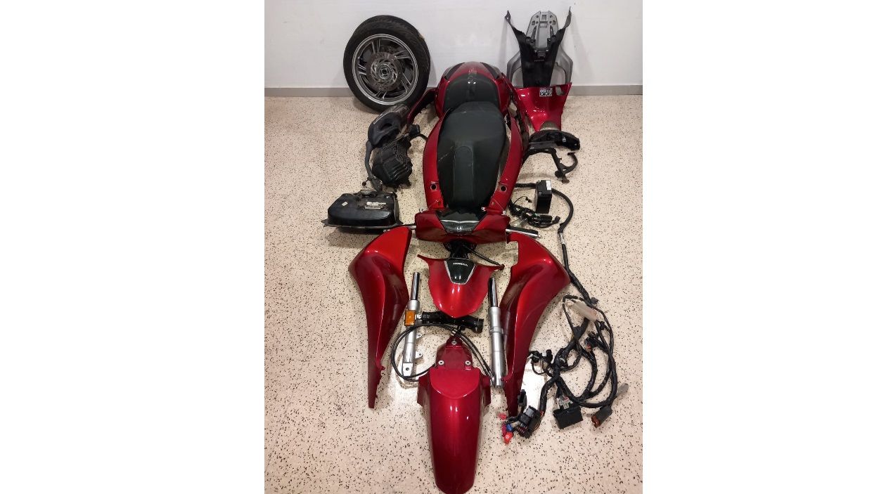 Desarticulen un grup criminal que sostreia motocicletes per desmuntar-les per peces i revendre-les al Marroc