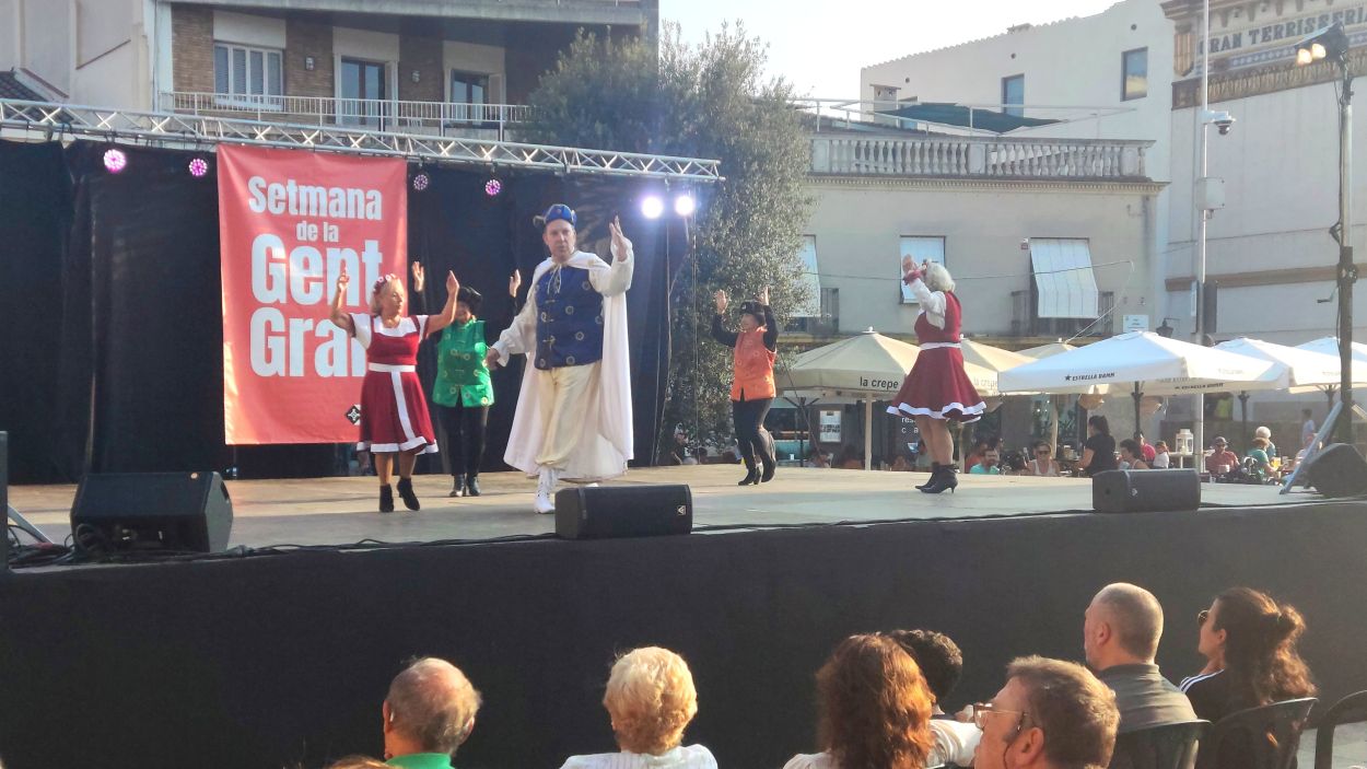 El 'Show de la gent gran' posa el punt final a una setmana de reivindicacions del col·lectiu