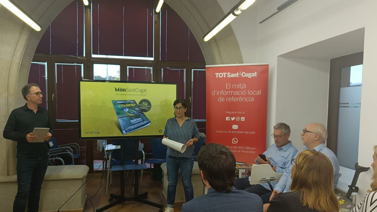 La revista 'Món Sant Cugat' compleix 15 edicions endinsant-se a Collserola