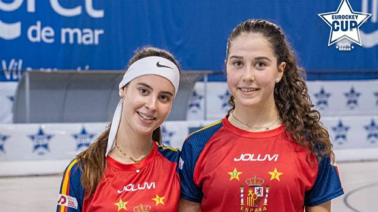 Alba Costa i Paula Roldán, campiones de l'Eurockey Cup sub 17
