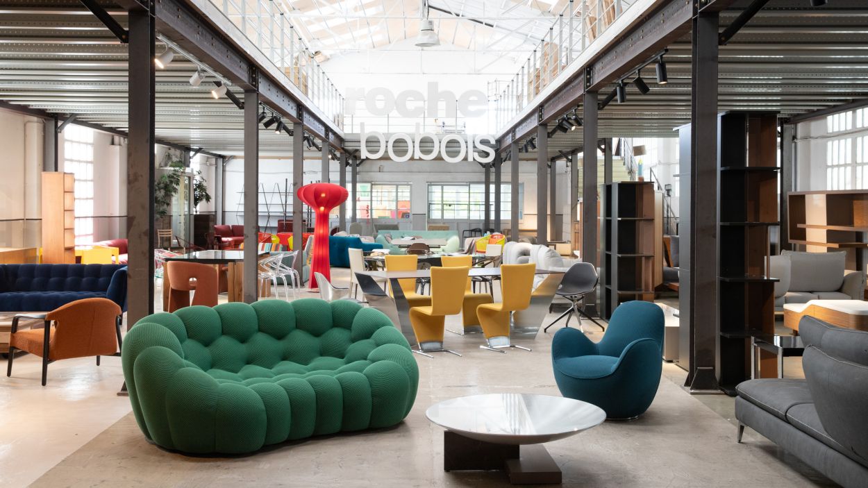 Roche Bobois aterra a Mercantic amb una botiga efímera