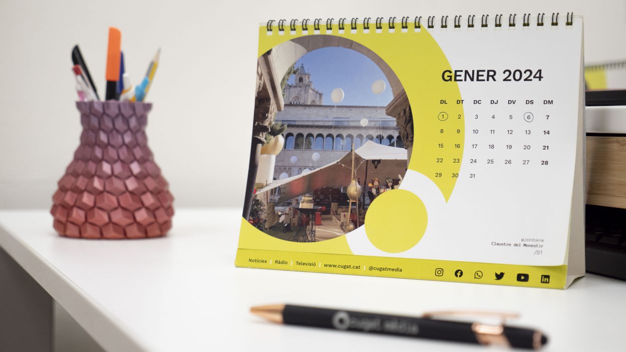 Participa en el calendari de Cugat Mèdia