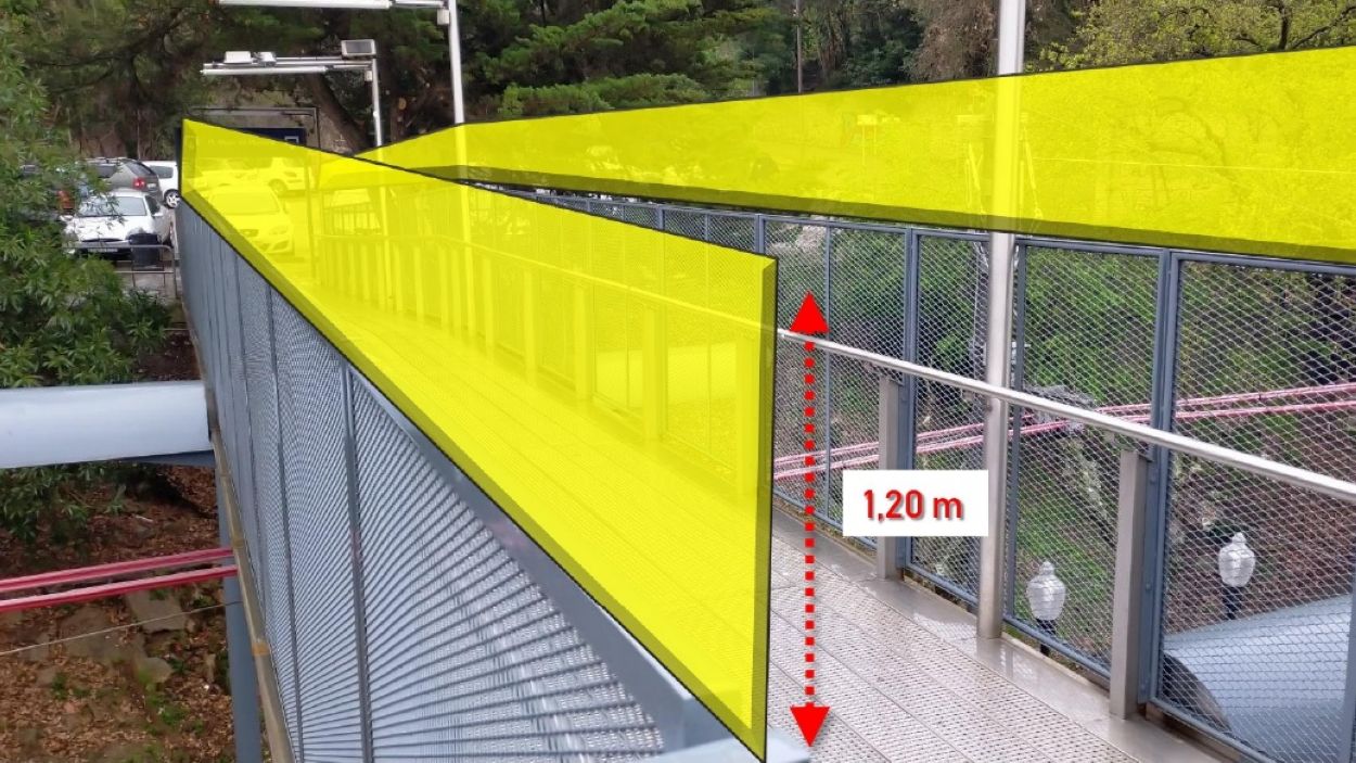 FGC millorarà la seguretat a l'estació de les Planes per evitar actes vandàlics