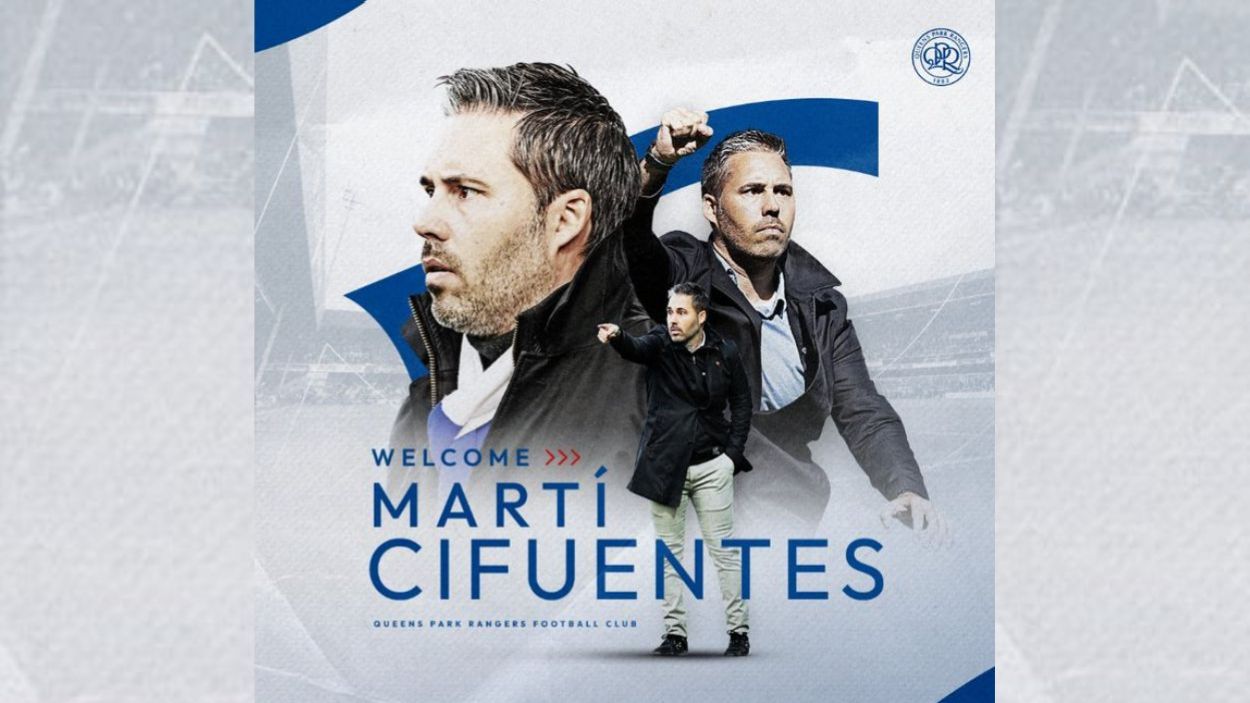 L'entrenador santcugatenc Martí Cifuentes fitxa pel Queens Park Rangers anglès