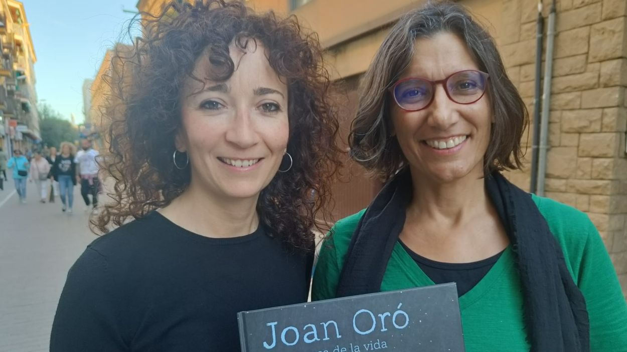 Eva Virgili i Estefania Zorita creen un conte sobre el científic Joan Oró