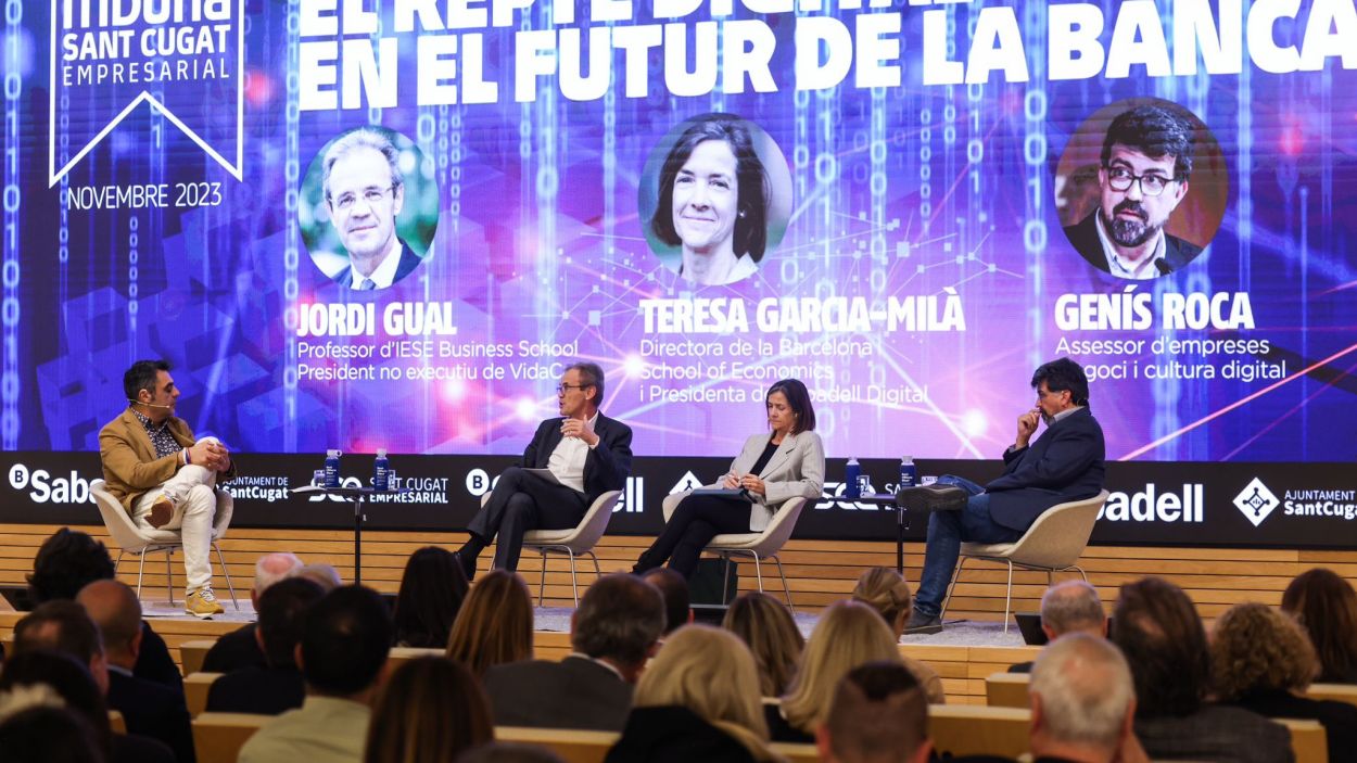 El Tribuna Sant Cugat Empresarial analitza els reptes digitals de la banca