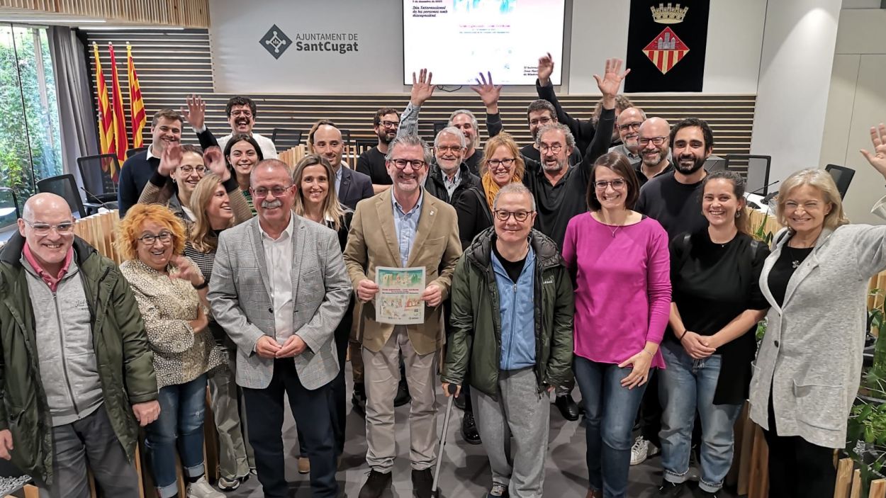 Sant Cugat es bolca amb el Dia internacional de les persones amb discapacitat