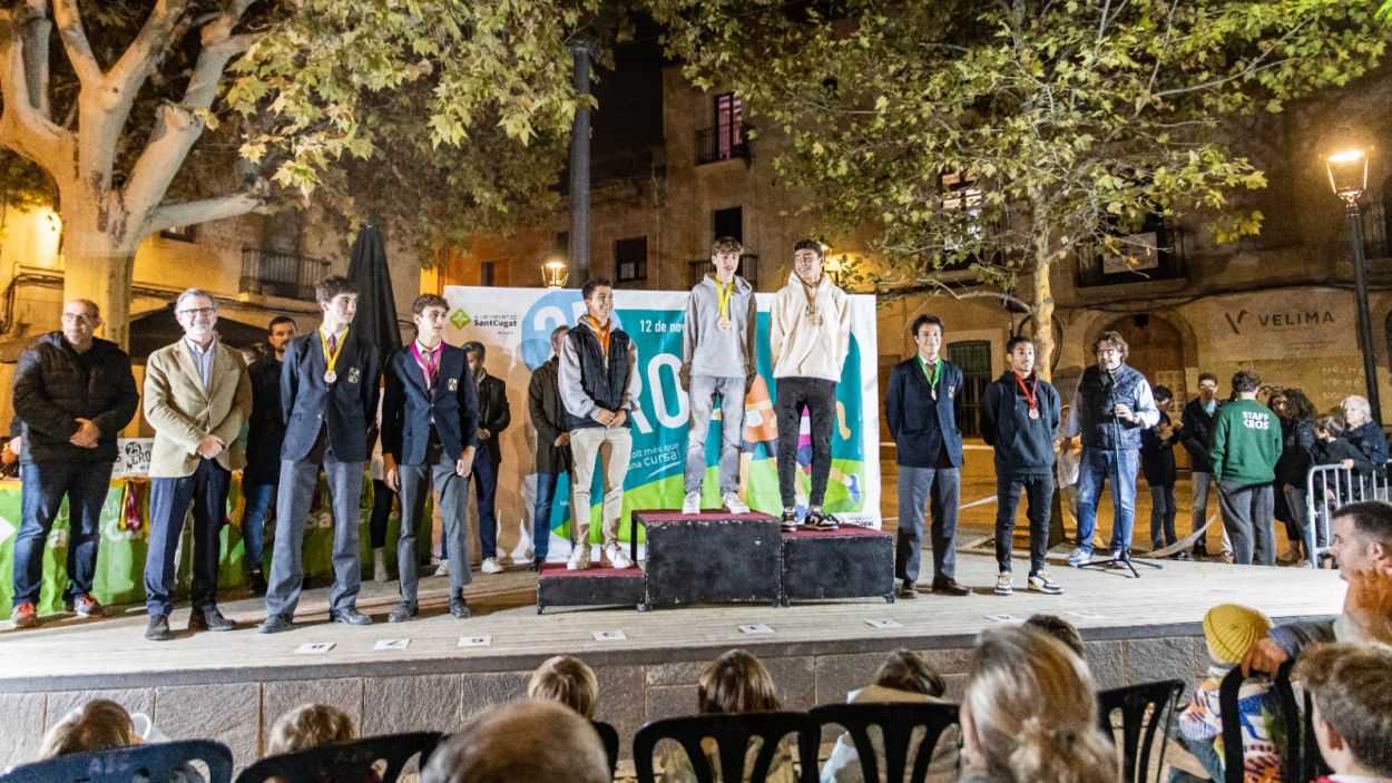 Els més ràpids del Cros Ciutat de Sant Cugat pugen al podi