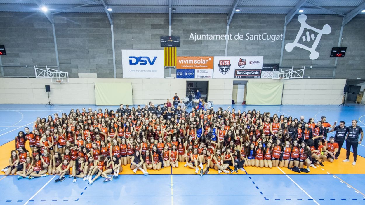 La família del DSV Club Voleibol Sant Cugat segueix creixent