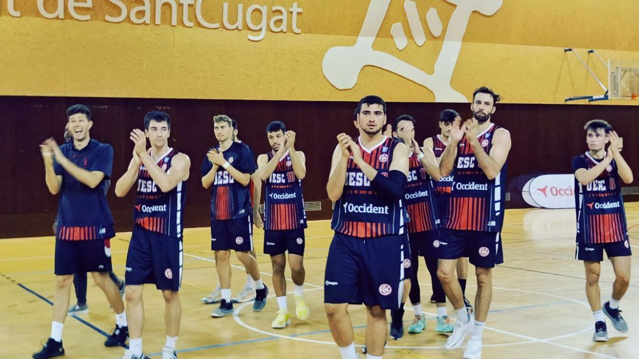 Victòria clau de la UESC contra el Cerdanyola per seguir somiant amb la fase d'ascens