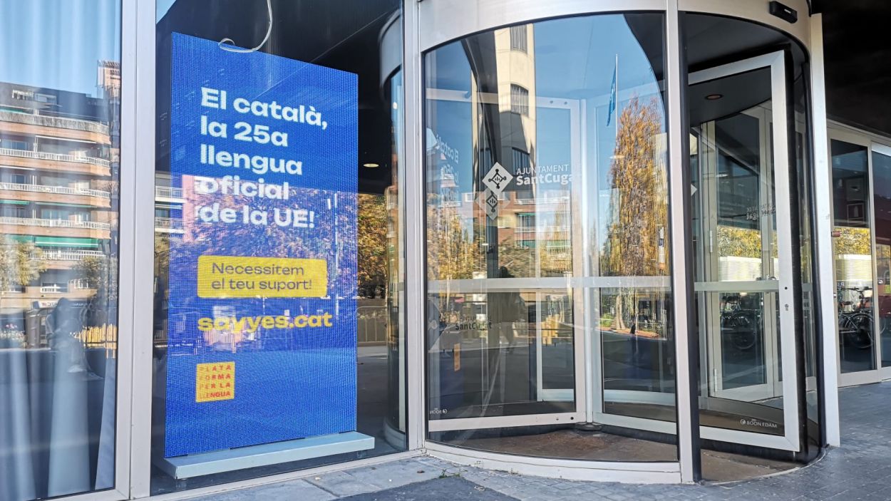 Sant Cugat, primer municipi que diu 