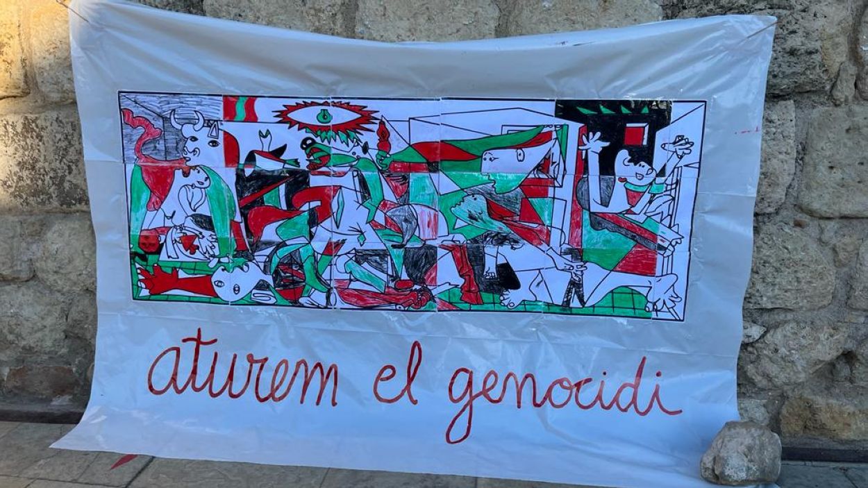 'Sant Cugat amb Palestina' demana la fi dels bombardejos sobre Gaza