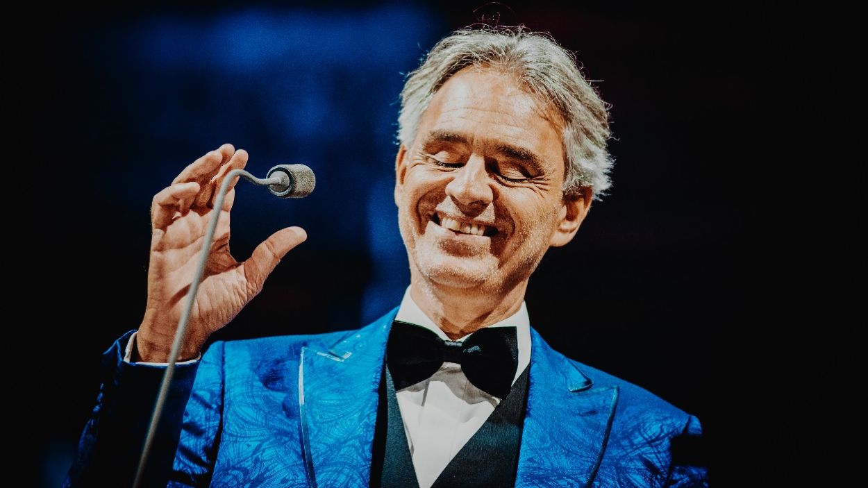 Andrea Bocelli, al Cinema a la Xarxa