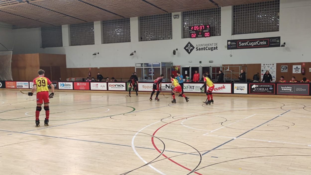 El masculí del Solideo Patí Hoquei suma la segona victòria de la temporada després de superar el Manlleu