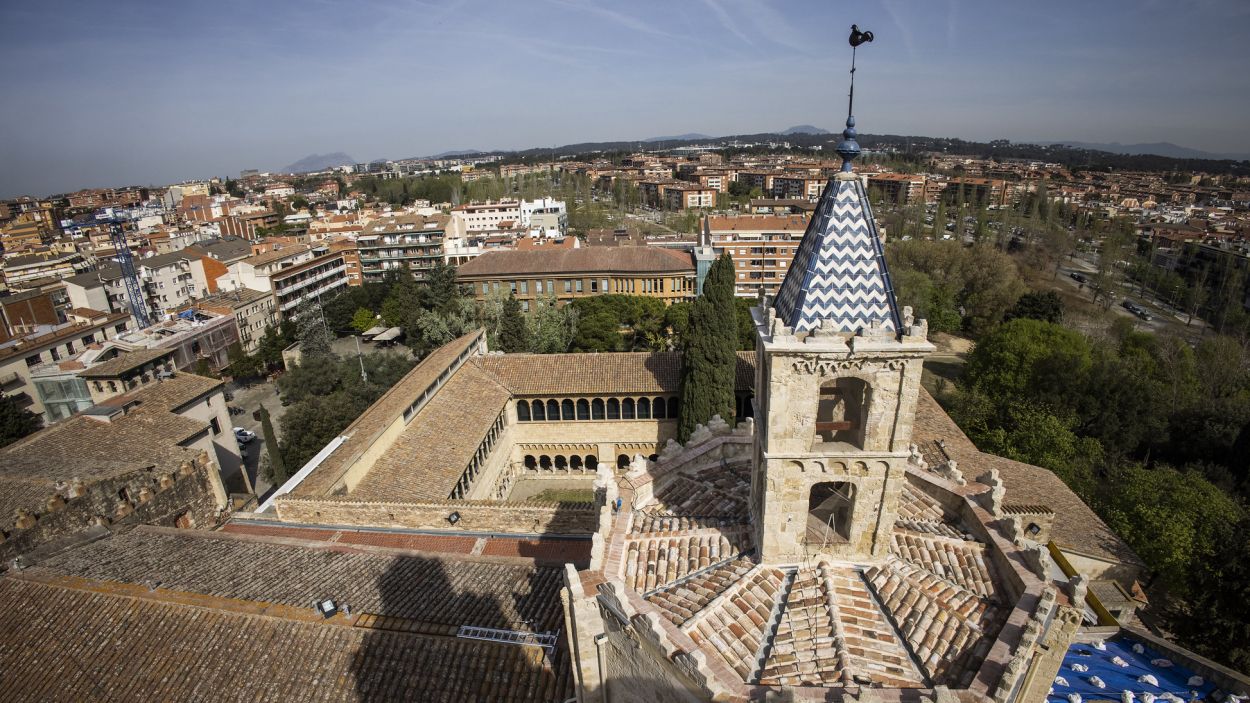 El Monestir de Sant Cugat, una de les seus de la biennal d'art Manifesta15