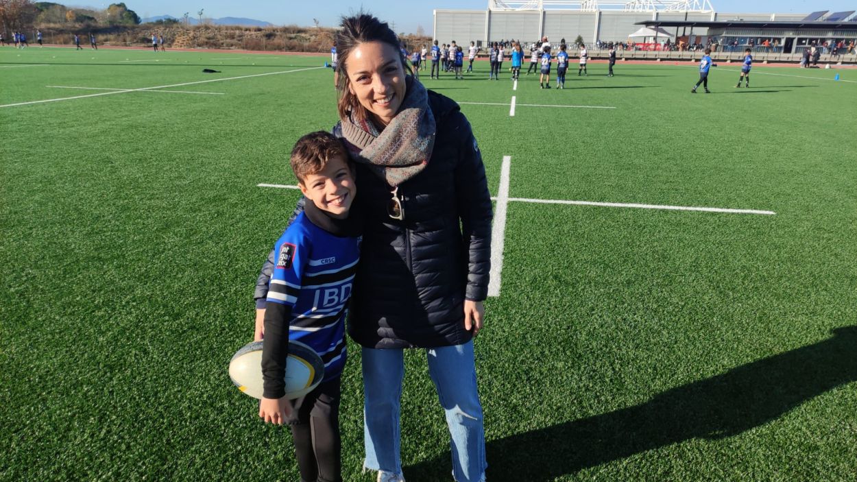 El rugbi, el gran antídot de Rodrigo Marcos contra l'espina bífida