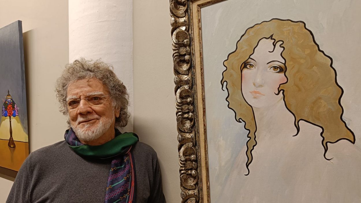 El pintor santcugatenc Lluís Ribas estrena exposició a Palm Beach