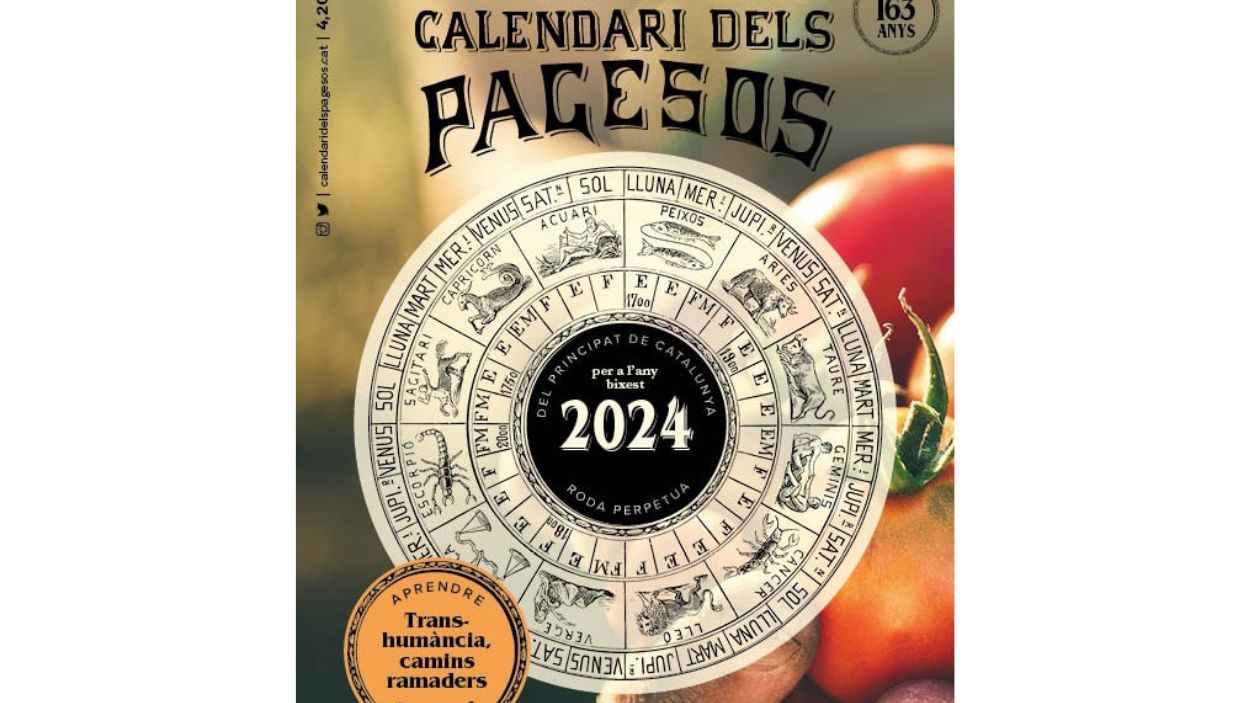 El Calendari dels Pagesos 2024 ja es troba a la venda
