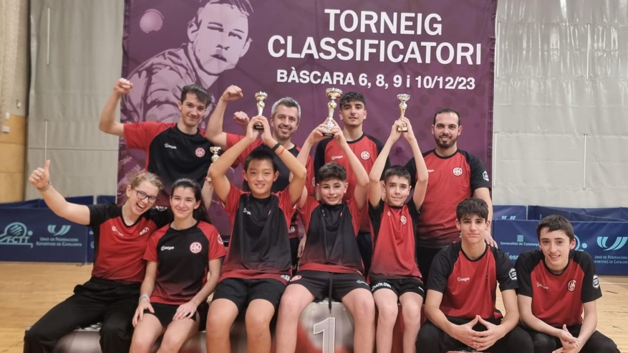 La UESC estarà representada per 14 palistes al Torneig Estatal de tennis taula