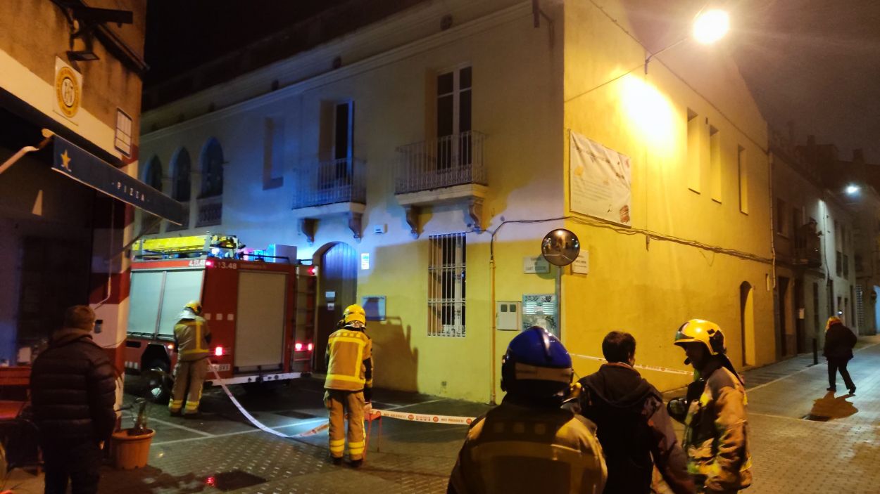 Una incidència al centre de Sant Cugat deixa sense llum alguns veïns