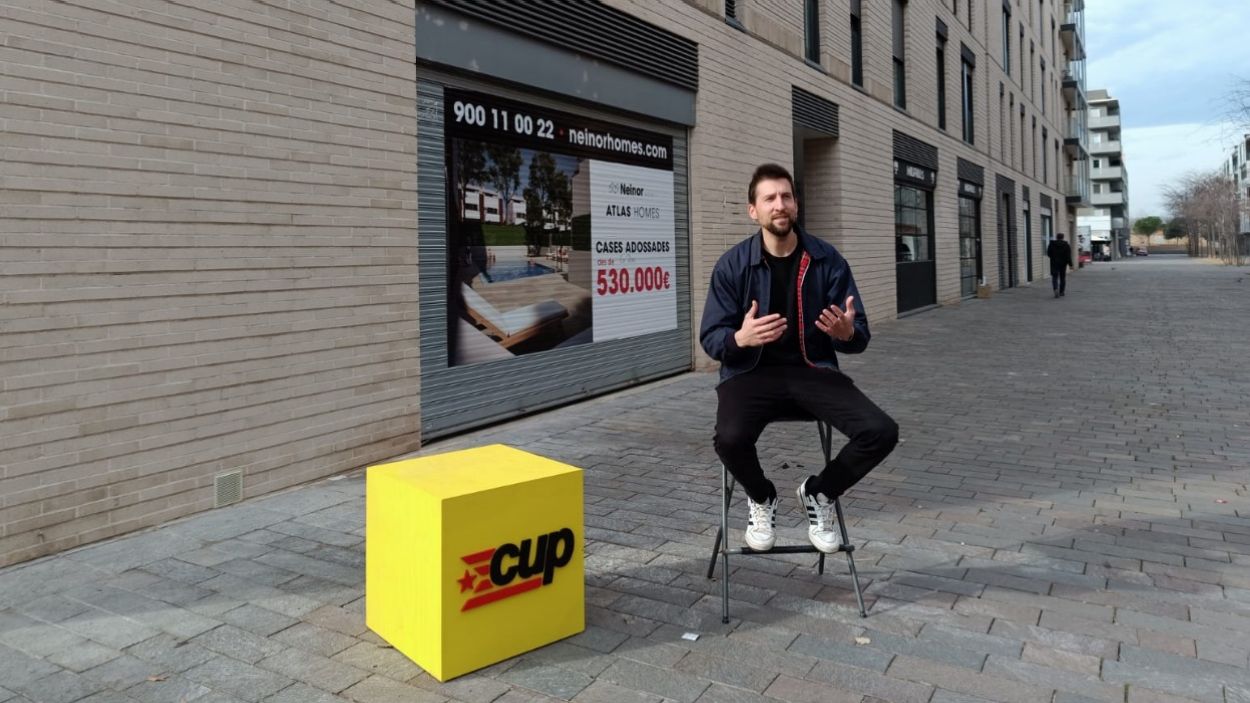 La CUP vol garantir un 30% d'habitatge públic a les noves promocions privades