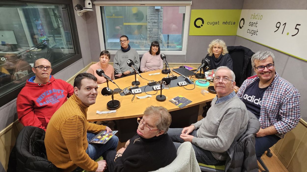 Els usuaris de la Catalònia Fundació Creactiva entrevisten Mònica Terribas
