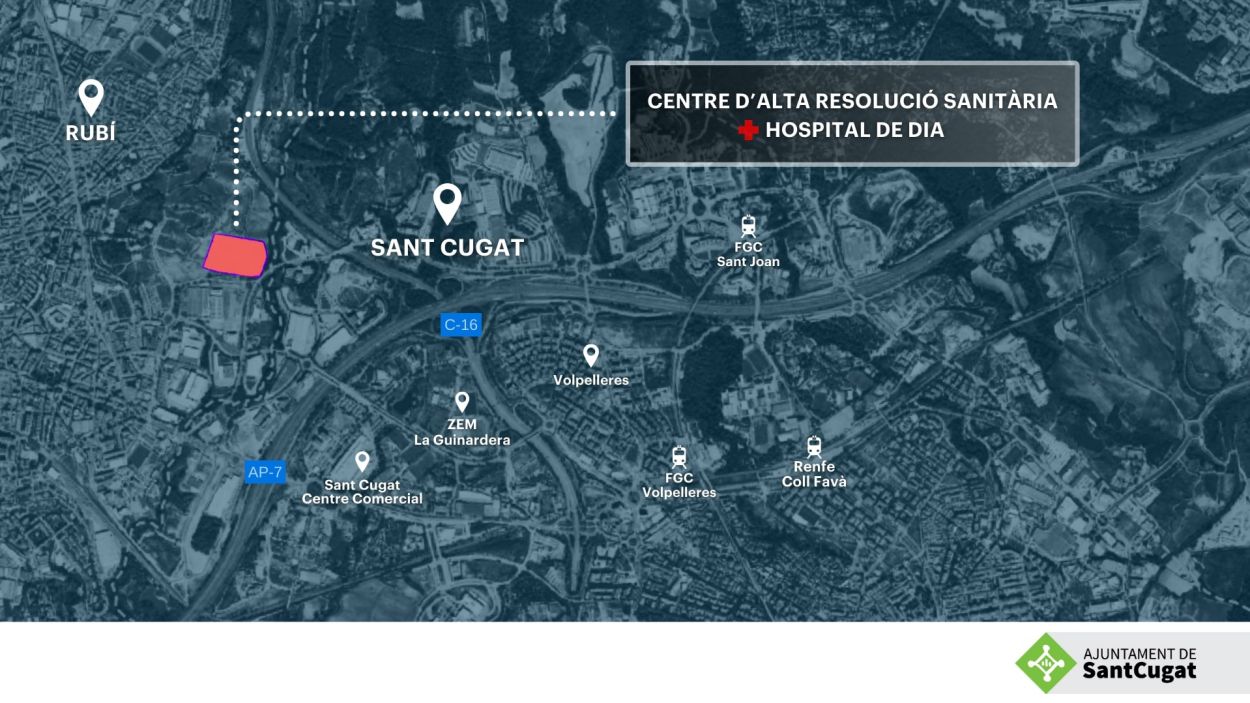 Salut vol una gestió compartida de Mútua Terrassa i el Consorci Sanitari de Terrassa per al nou hospital de dia de Rubí