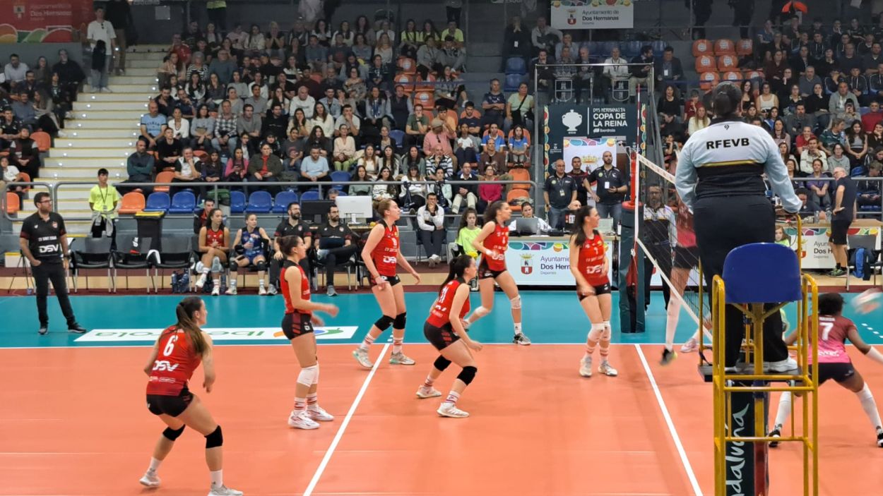 El DSV Volei Sant Cugat fa història i es classifica per a les semifinals de la Copa de la Reina