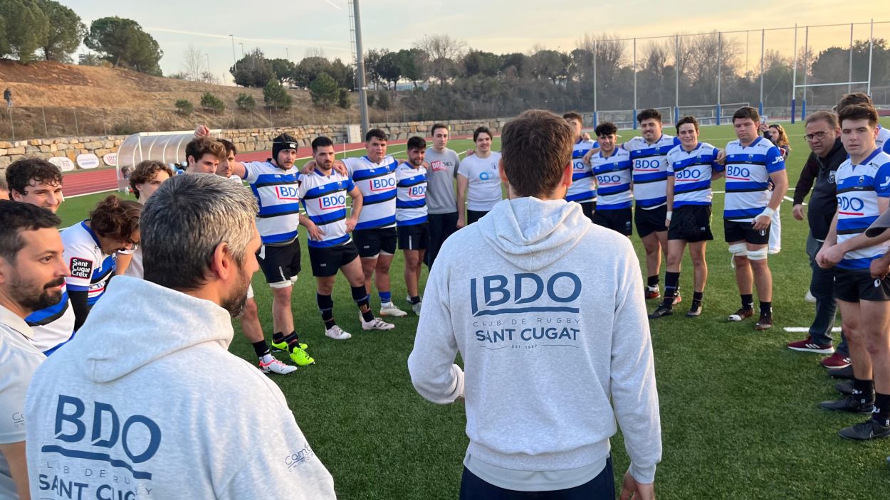 El Rugby Sant Cugat es fa gran a la Guinardera i remunta en l'estrena a Lliga Elit