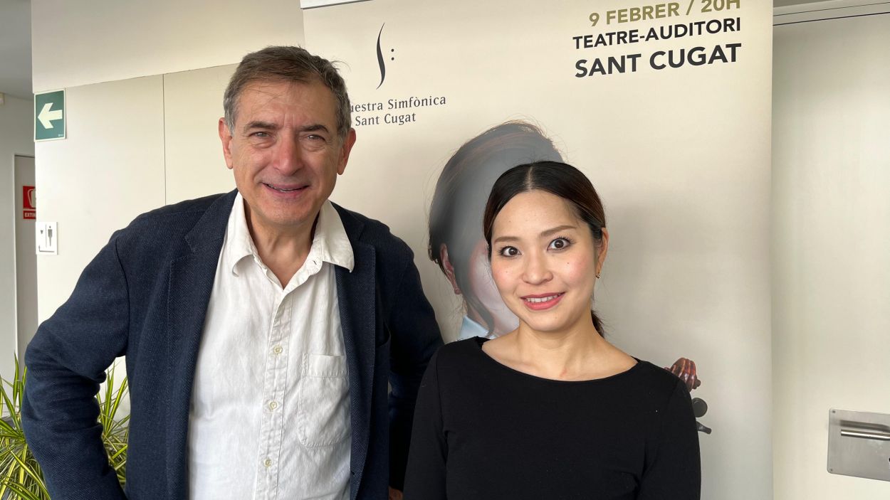 La violinista Mayuko Kamio arriba a Sant Cugat per exhibir talent amb Txaikovski