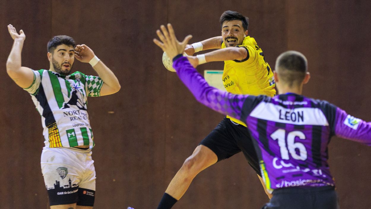 Jordi Sancho, màxim golejador de Primera Nacional amb l'Handbol Sant Cugat