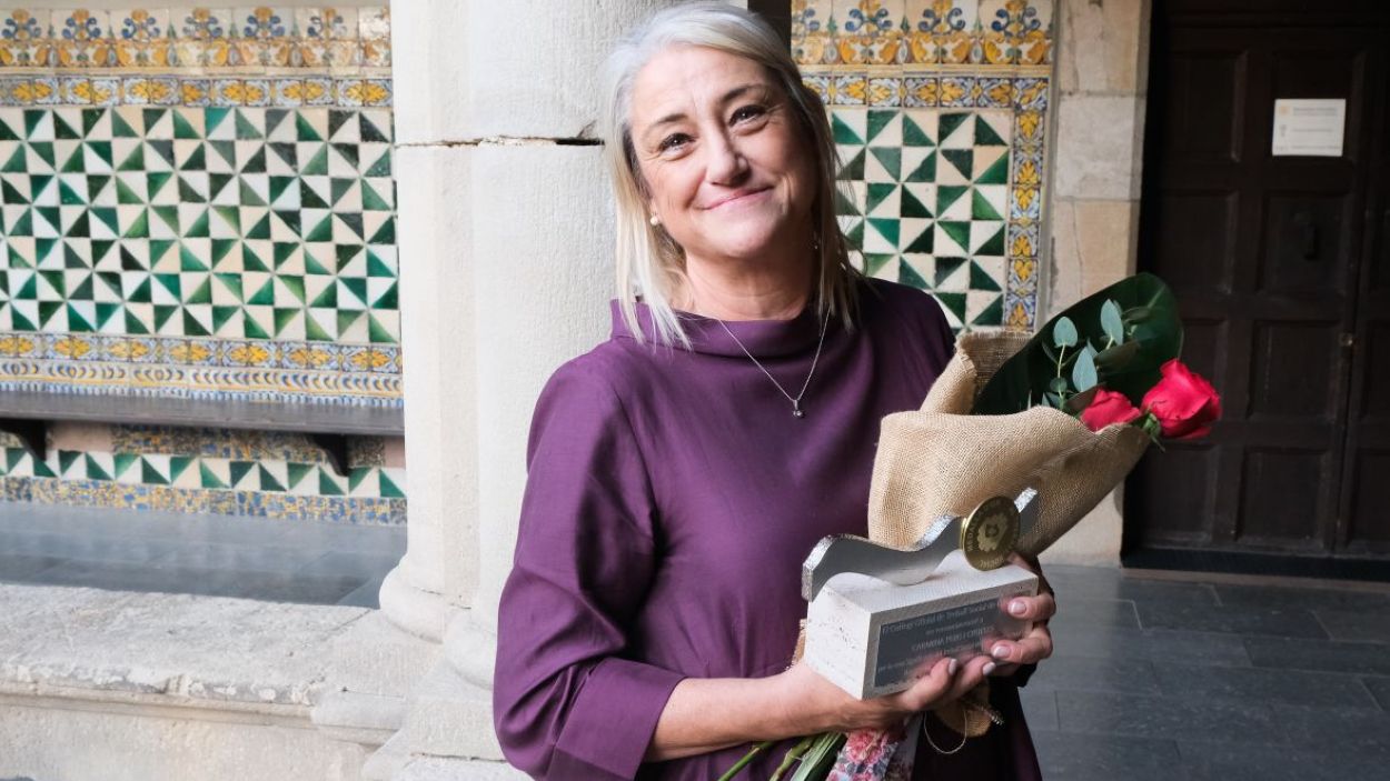 La valldoreixenca Carmina Puig guanya el Premi Estatal del Treball Social