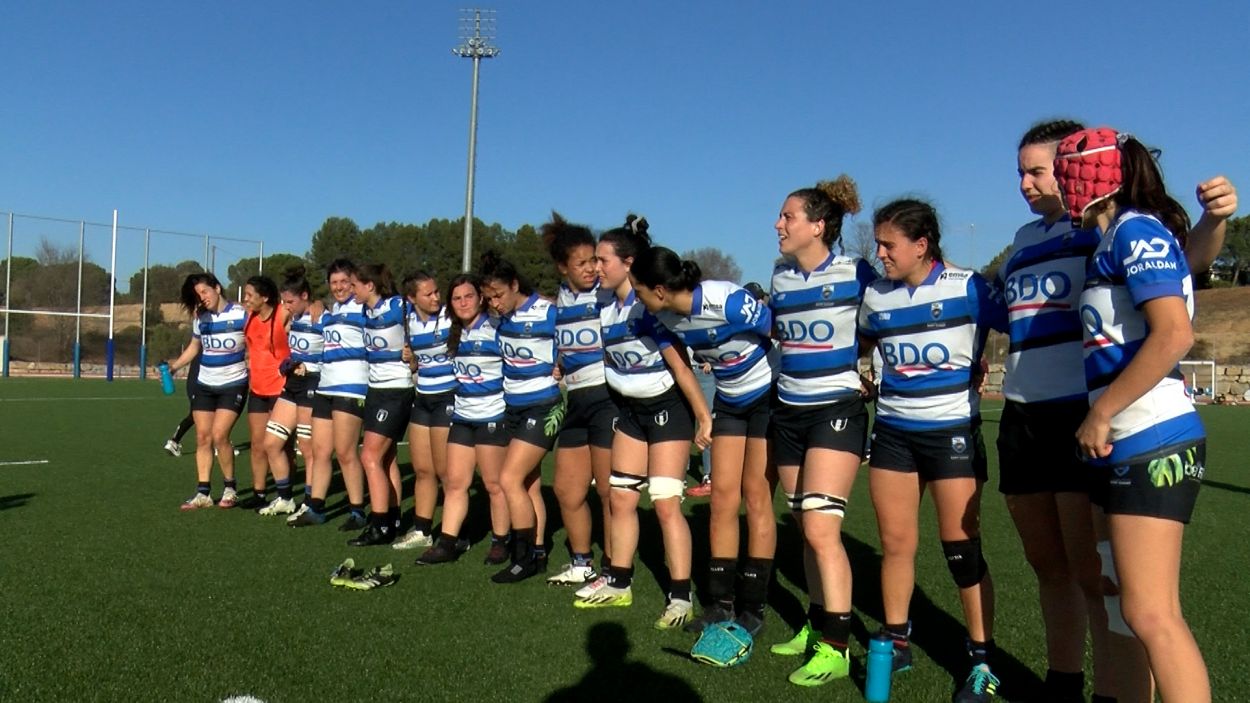 El Rugby Sant Cugat femení empata contra les líders després de tenir a tocar la victòria