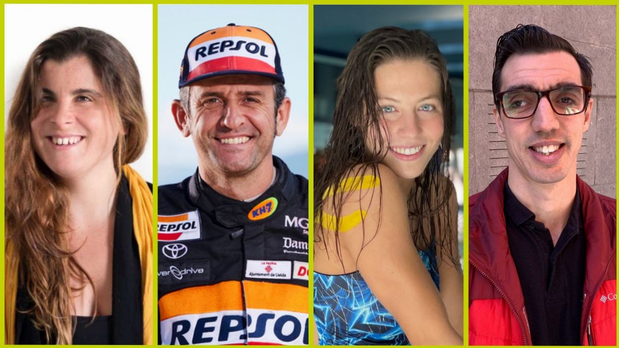 Isidre Esteve, Carla Casals, Dani Nafría i Núria Marquès, protagonistes de la taula rodona dels 23ns Premis Esport en Marxa