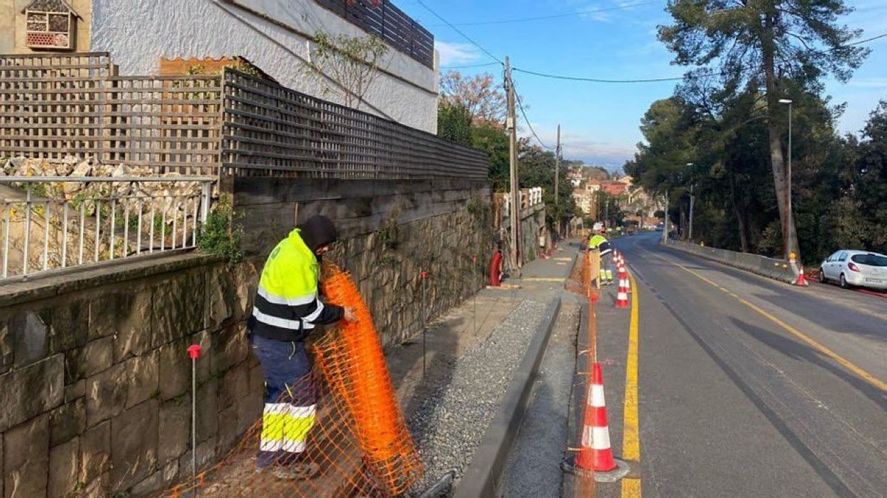 Talls de trànsit alternatius a la carretera de la Floresta durant la setmana vinent